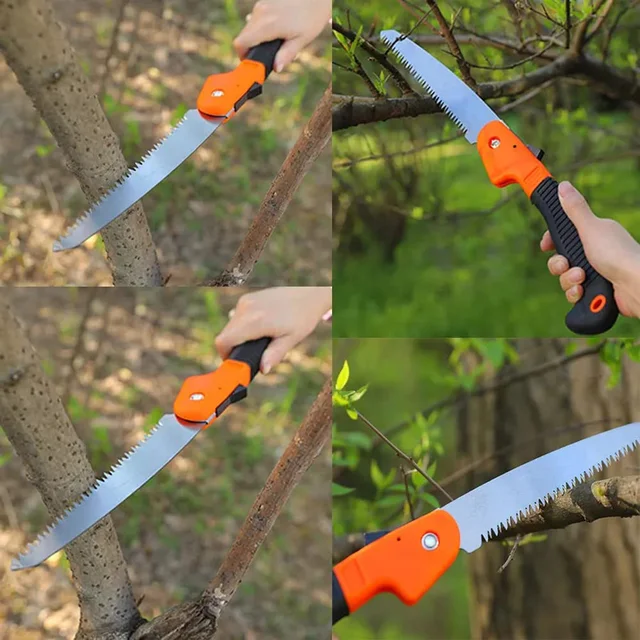 Folding Garden Hand Saw – Heavy Duty with Ergonomic Grip 40 cm