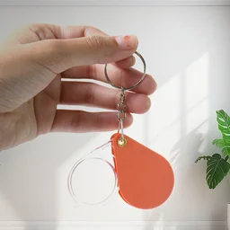 Folding Magnifier Keychain – Portable Mini Pocket Magnifying Glass
