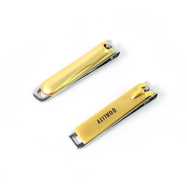 Folding Nail Clippers – Stainless Steel Portable with File | AuriGlam