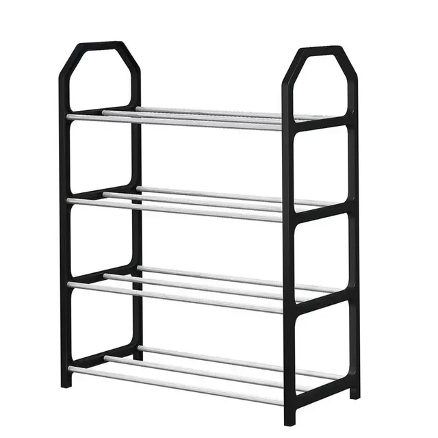 Folding Shoe Rack – 4-Layer Space-Saving Organizer |