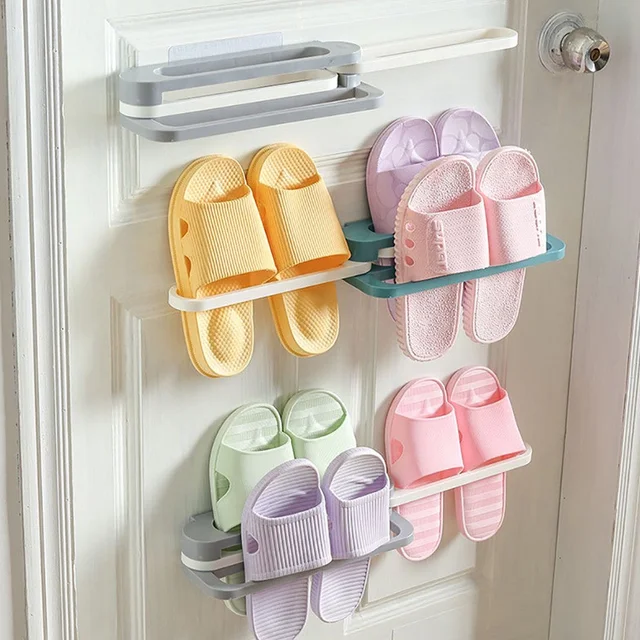 Folding Shoe Rack – Space-Saving Slipper Organizer | FreshAura Homeware
