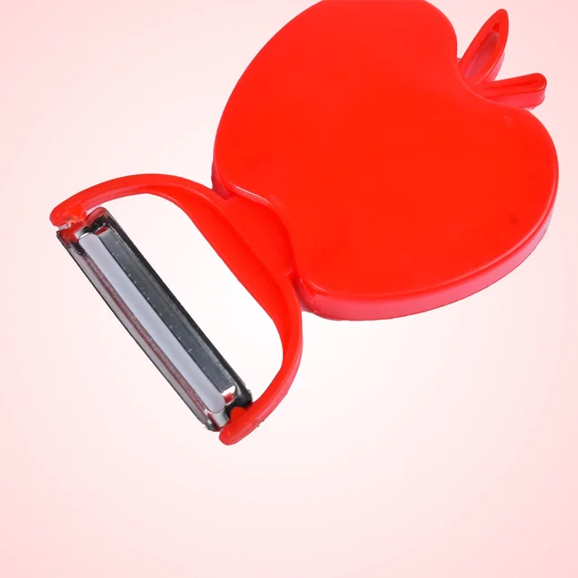 Folding Vegetable Peeler – Apple Shaped & Stainless Steel | Styleva