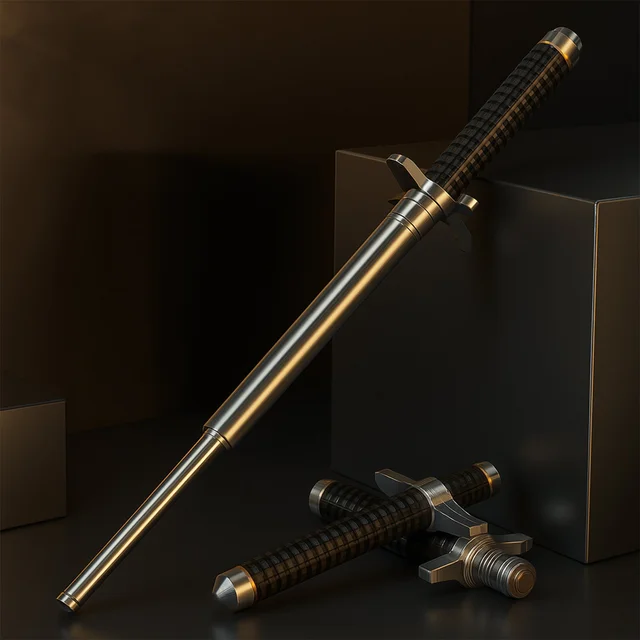 Folding Walking Stick – Lightweight, Portable & Self-Defense | Indo Glow
