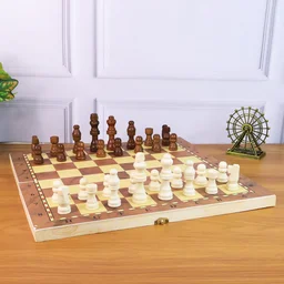 Folding Wooden Chess Board Set – Travel-Friendly | Boardoria
