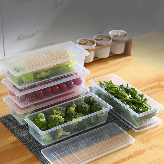Food Storage Container – 1500ml with Drain Plate | Tidy Table