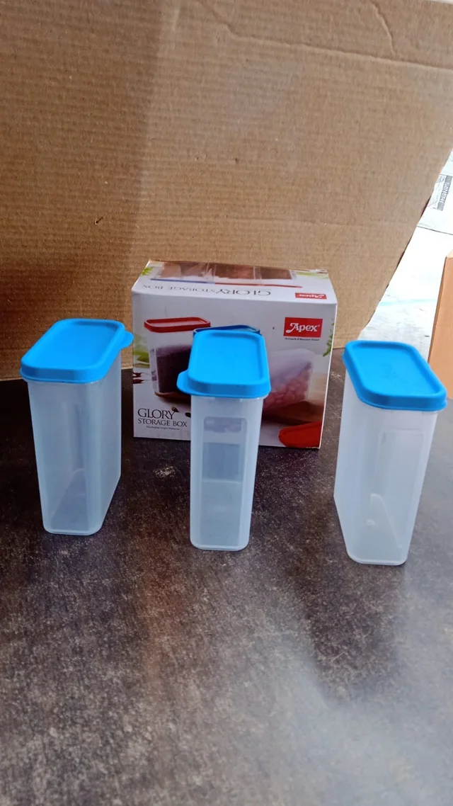 Food Storage Containers – 3-Piece Airtight BPA-Free Set