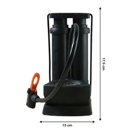 Foot Air Pump – Compact, Portable with Pressure Gauge for Tires