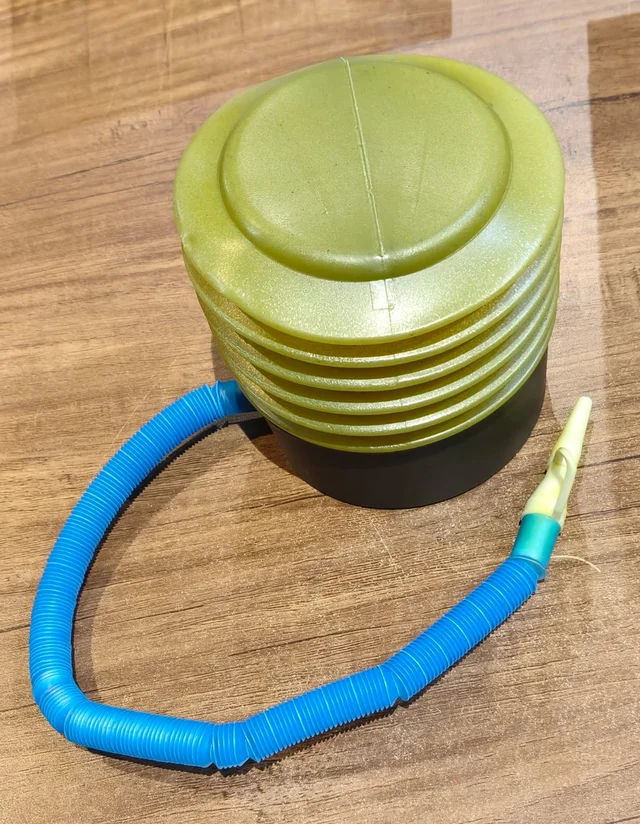 Foot Air Pump – Portable & Durable for Exercise Balls | FitFuzion