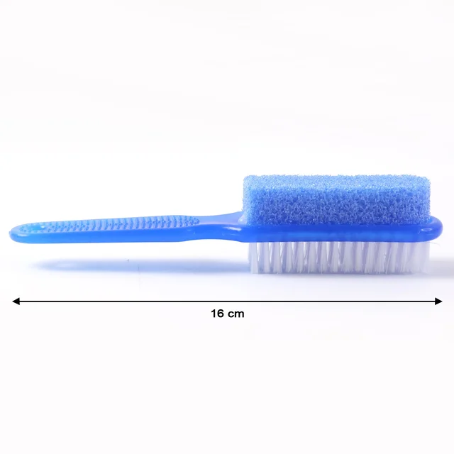 Foot Scrubber Brush with Pumice Stone – Dual-Action Exfoliation