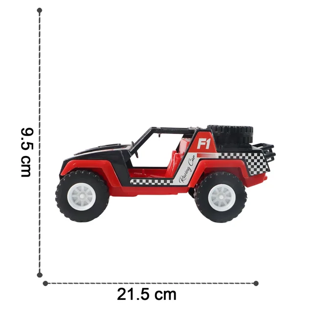 Free-Wheel Racing Jeep Toy Car – Push & Go Adventure Fun
