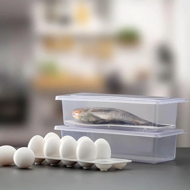 Freezer Storage Containers – 6-Pack 1500ML with Drain Plate | Organivo