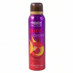 French Factor Perfumed Body Spray – Long Lasting Freshness & Odor Control