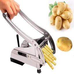 French Fries Cutter – Potato Chips Maker with 2 Blades | ChefAura