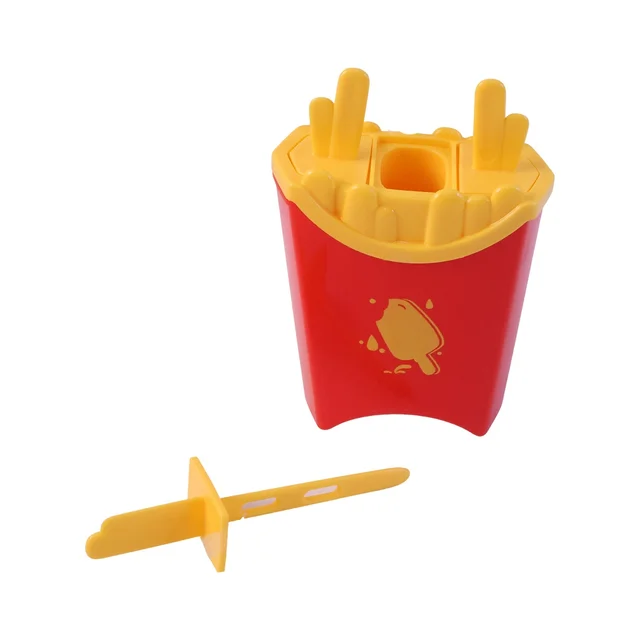 French Fries Ice Pop Mould – Reusable Kulfi Maker for Summer