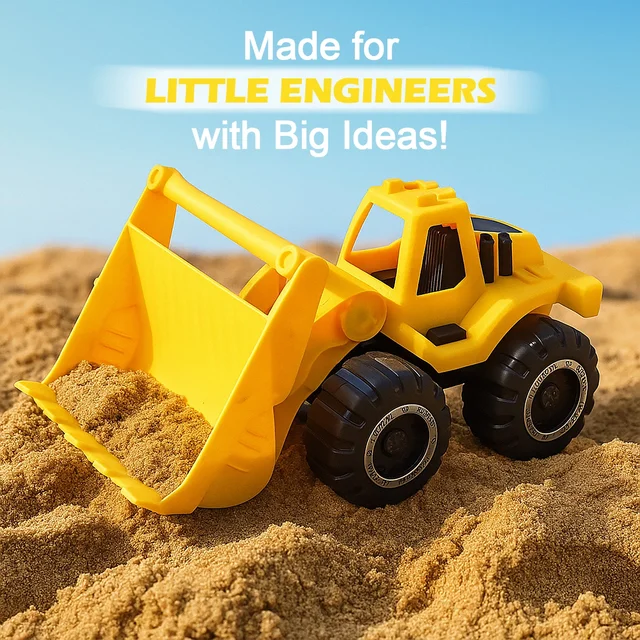 Friction-Powered Construction Toy – Durable & Battery-Free Play Vehicle