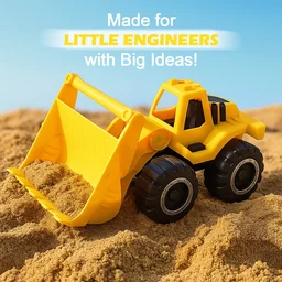 Friction-Powered Construction Toy – Durable & Battery-Free Play Vehicle