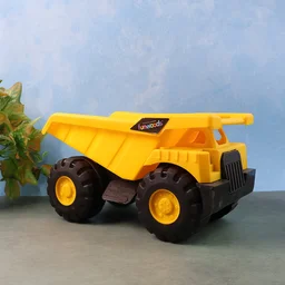 Friction-Powered Dump Truck Toy – Durable Tipping Bed Vehicle
