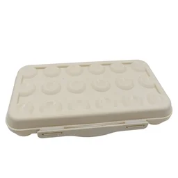 Fridge Egg Holder – 18 Grid Shock-Proof Container | Organivo