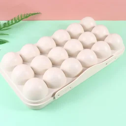 Fridge Egg Holder – 18 Grid Shock-Proof Container | Organivo