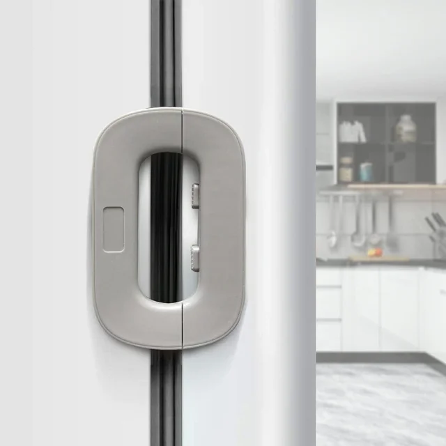 Fridge Freezer Door Lock – Easy Install Baby Safety Lock