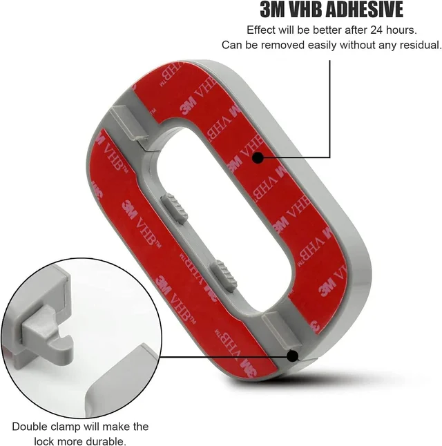 Fridge Freezer Door Lock – Easy Install Baby Safety Lock