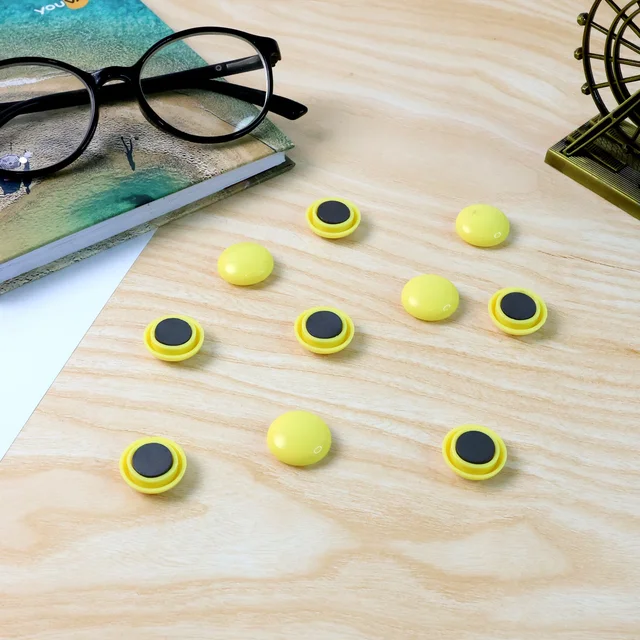 Fridge Magnets – Strong Round Push-Pin Style (10 Pc Set)