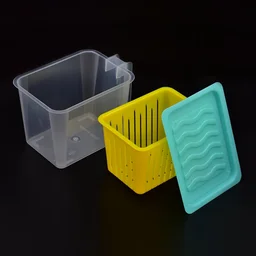 Fridge Storage Containers – 4 Pcs Plastic Set | Organivo
