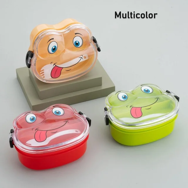 Froggy Lunch Box for Kids – Double Layer, Leakproof Tiffin | Lunchie Bunchie