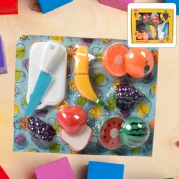 Fruit Cutting Toy Set – Sliceable Play Food for Kids | Aditi