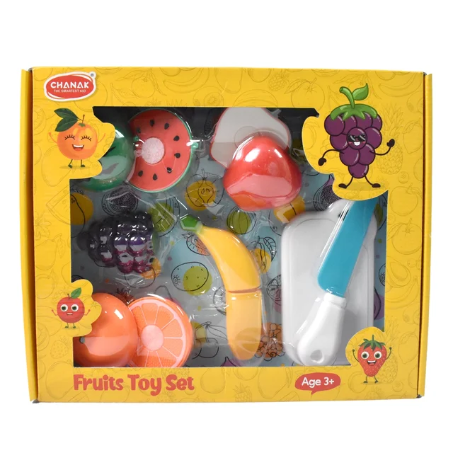 Fruit Cutting Toy Set – Sliceable Play Food for Kids | Aditi