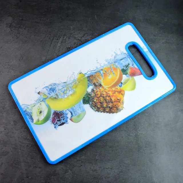 Fruit Print Cutting Board – Large 36x22 cm Kitchen Chopping Board
