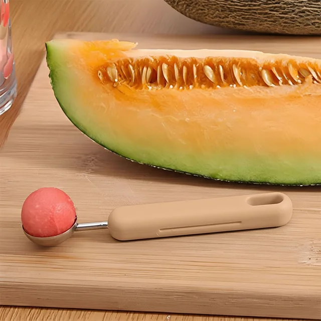 Fruit Scooper and Cutter Tool – Dual-Function Kitchen Essential