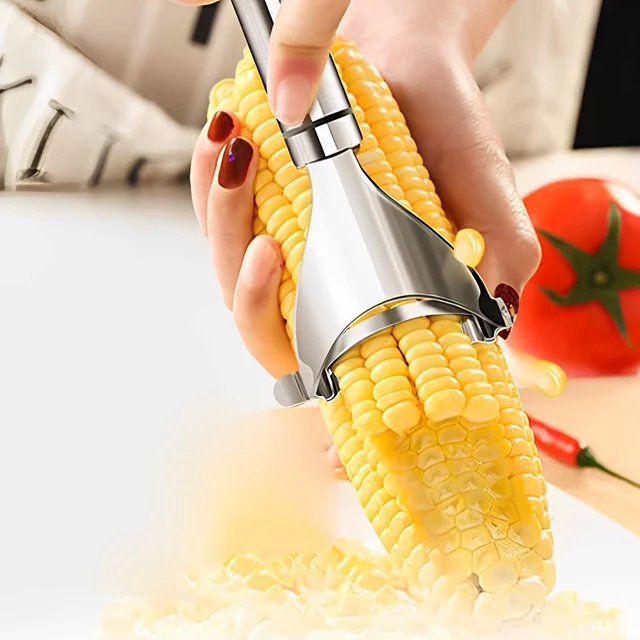 Fruit & Vegetable Peeler – Sharp Stainless Steel Serrated Blade