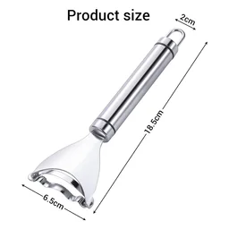 Fruit & Vegetable Peeler – Sharp Stainless Steel Serrated Blade