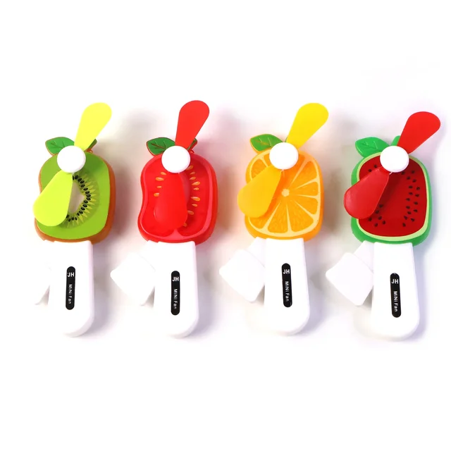 Fruit-Shaped Mini Hand Pressure Fan – Portable Kid’s Cooling