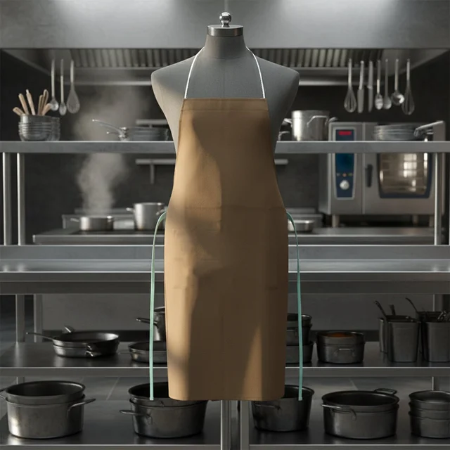 Full-Cover Chef Apron – Adjustable, Durable Kitchen Protection