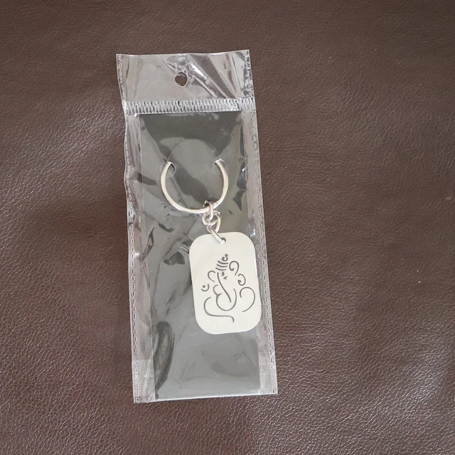 Ganesh Metal Keychain – Auspicious Lord Ganesha Keyring