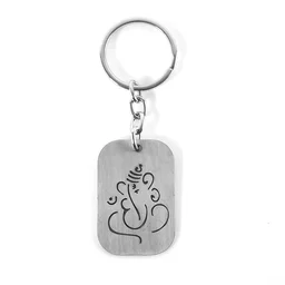 Ganesh Metal Keychain – Auspicious Lord Ganesha Keyring