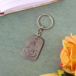 Ganesh Metal Keychain – Auspicious Lord Ganesha Keyring