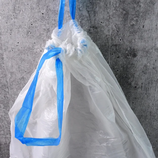 Garbage Bags 45x45 cm with Tie Handle – Leak-Proof & Durable