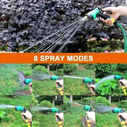 Garden Hose Spray Nozzle – Multi-Pattern Trigger Watering Gun
