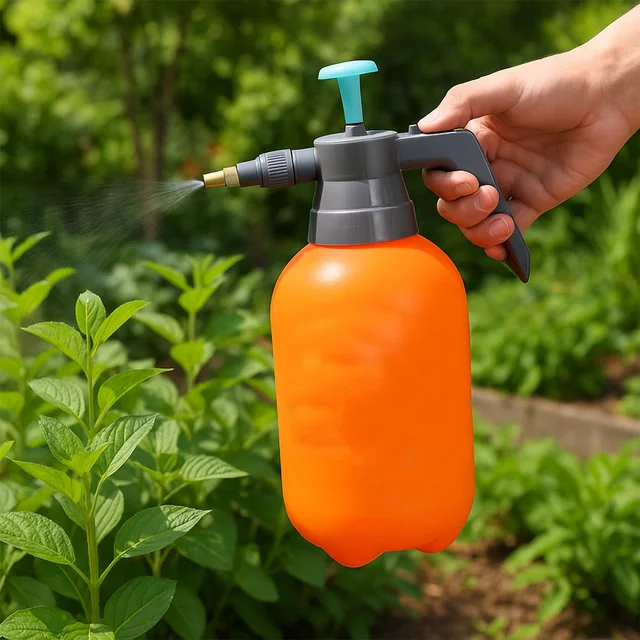Garden Pressure Sprayer – 2L Handheld Pump | XcelCraft
