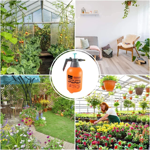 Garden Pressure Sprayer – 2L Handheld Pump | XcelCraft