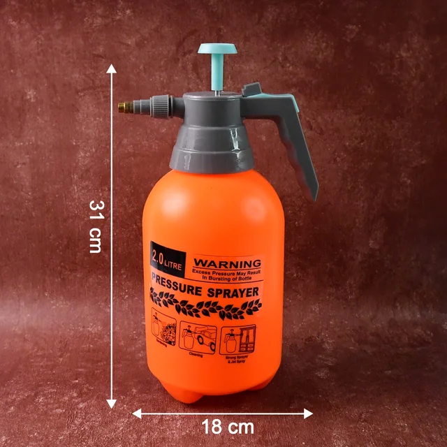 Garden Pressure Sprayer – 2L Handheld Pump | XcelCraft