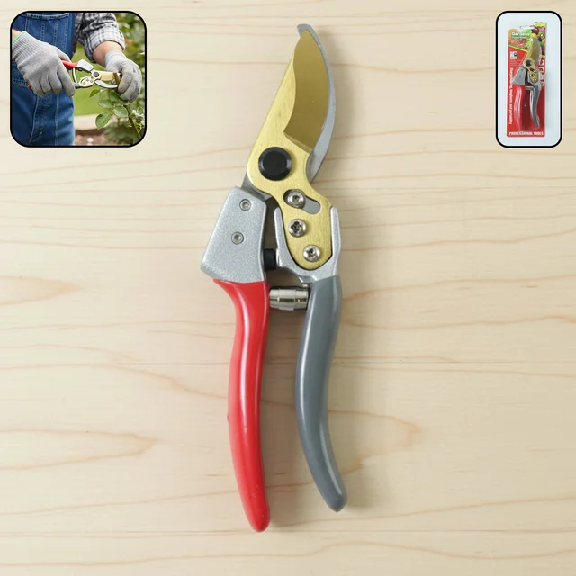 Garden Pruners – Heavy Duty 8-inch Scissor for Precise Cutting