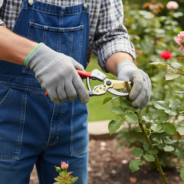 Garden Pruners – Heavy Duty 8-inch Scissor for Precise Cutting
