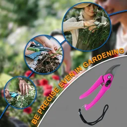 Garden Scissors – Soft Grip Stainless Steel Pruner | Grow Garden Tools