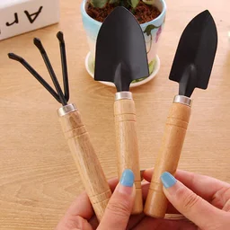 Garden Tool Set – 3-Piece Hand Cultivator, Trowel & Fork | XcelCraft