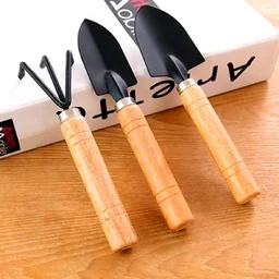 Garden Tool Set – 3-Piece Hand Cultivator, Trowel & Fork | XcelCraft