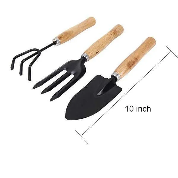 Gardening Tools Set – 3pc Hand Tools for Home Garden | XcelCraft